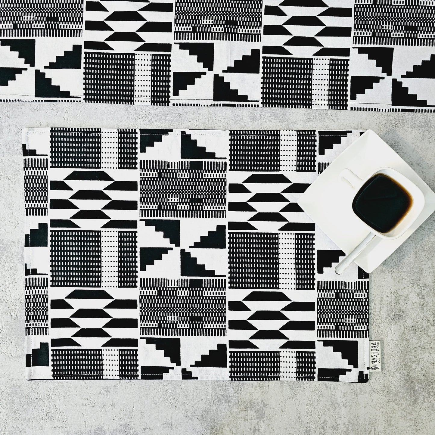 Handmade Set of 4 | 8 Placemats | 32cmx42cm | Bohemian Inspired Washable Placemats | 100% Cotton Placemats.