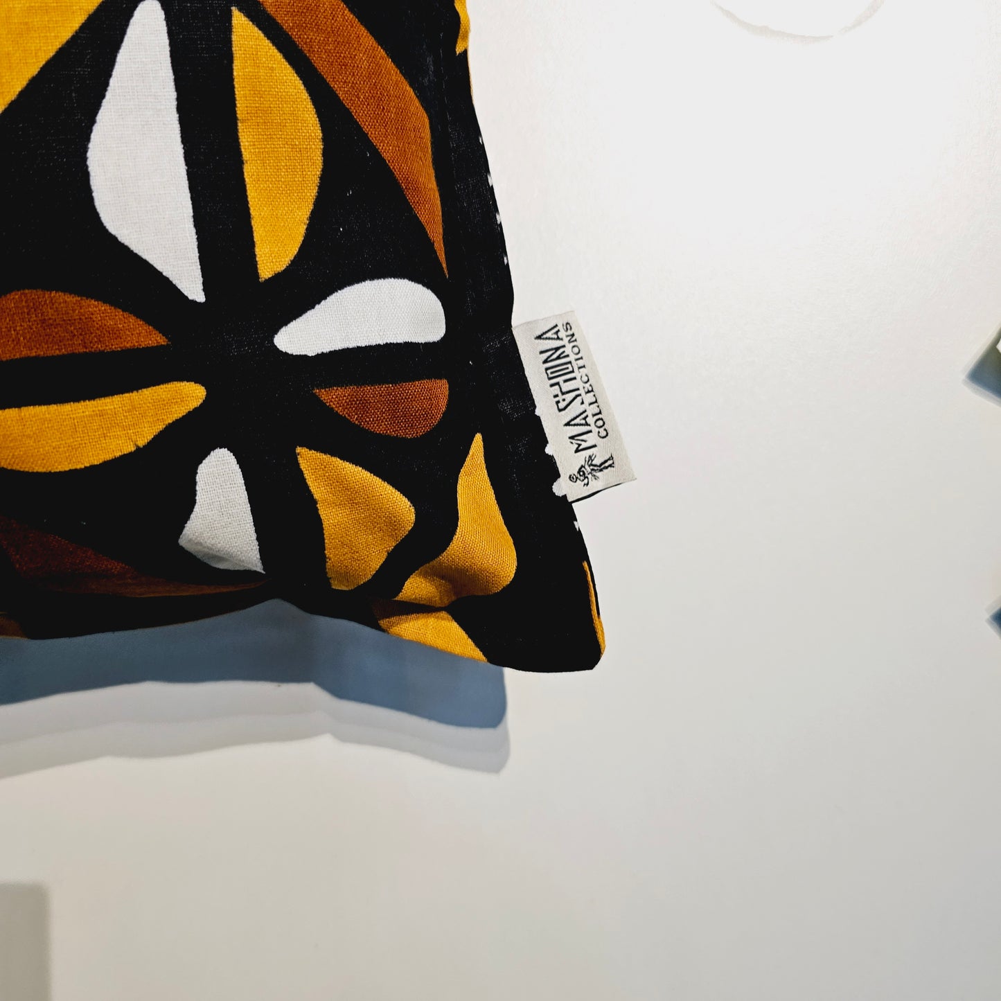 Set of 2 / 4 African Print | 40x40cm | Mudcloth Boho Cushion Cover 100% Cotton Wax Ankara Fabric