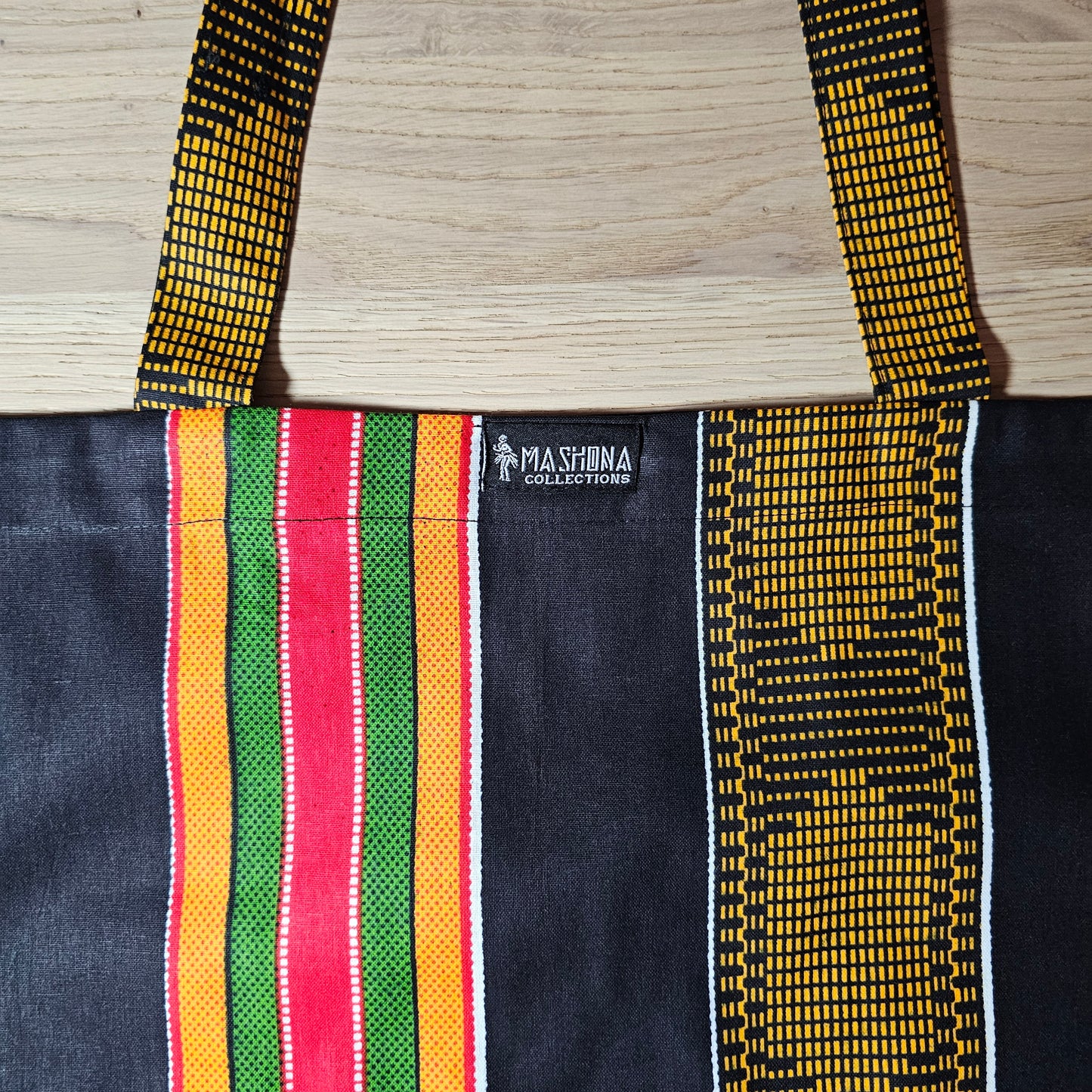 Handmade Tote Bag African Print | Beach Bag | Shopping Bag