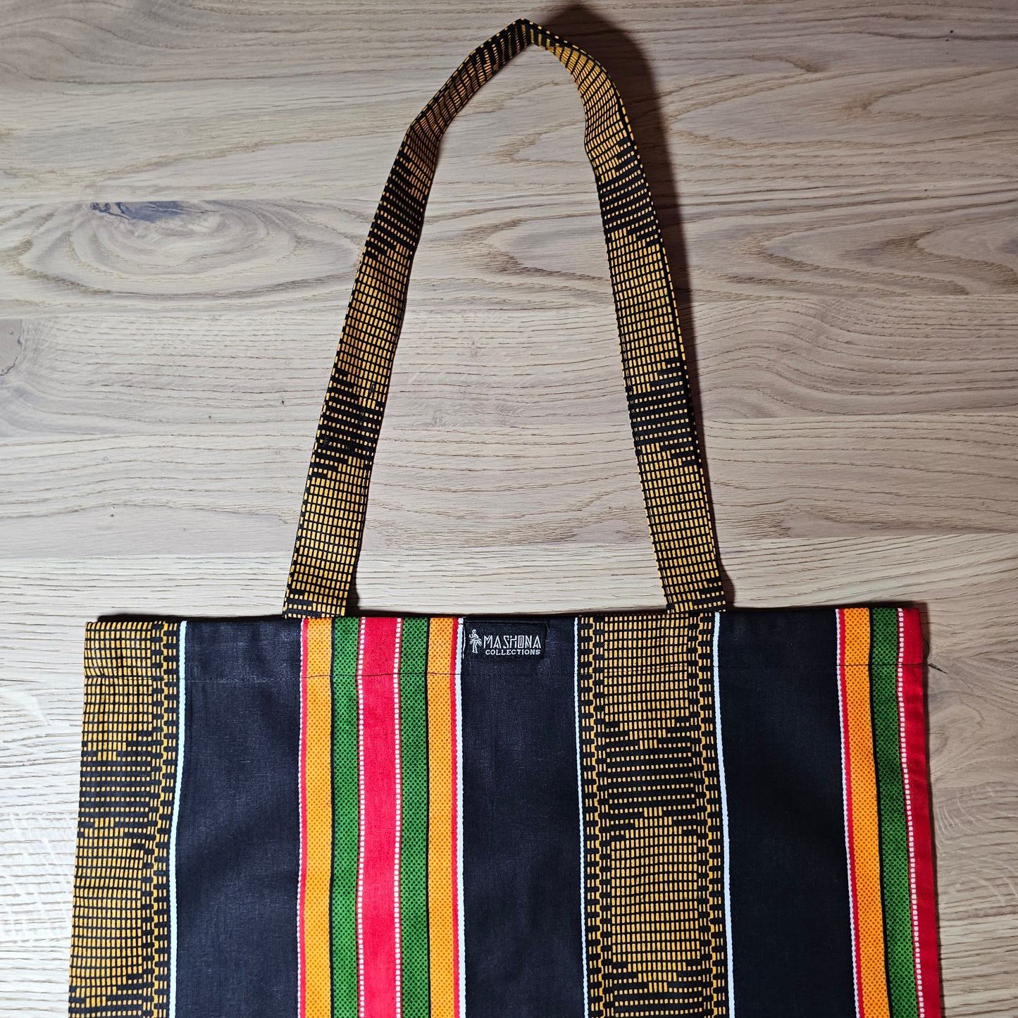 Handmade Tote Bag African Print | Beach Bag | Shopping Bag