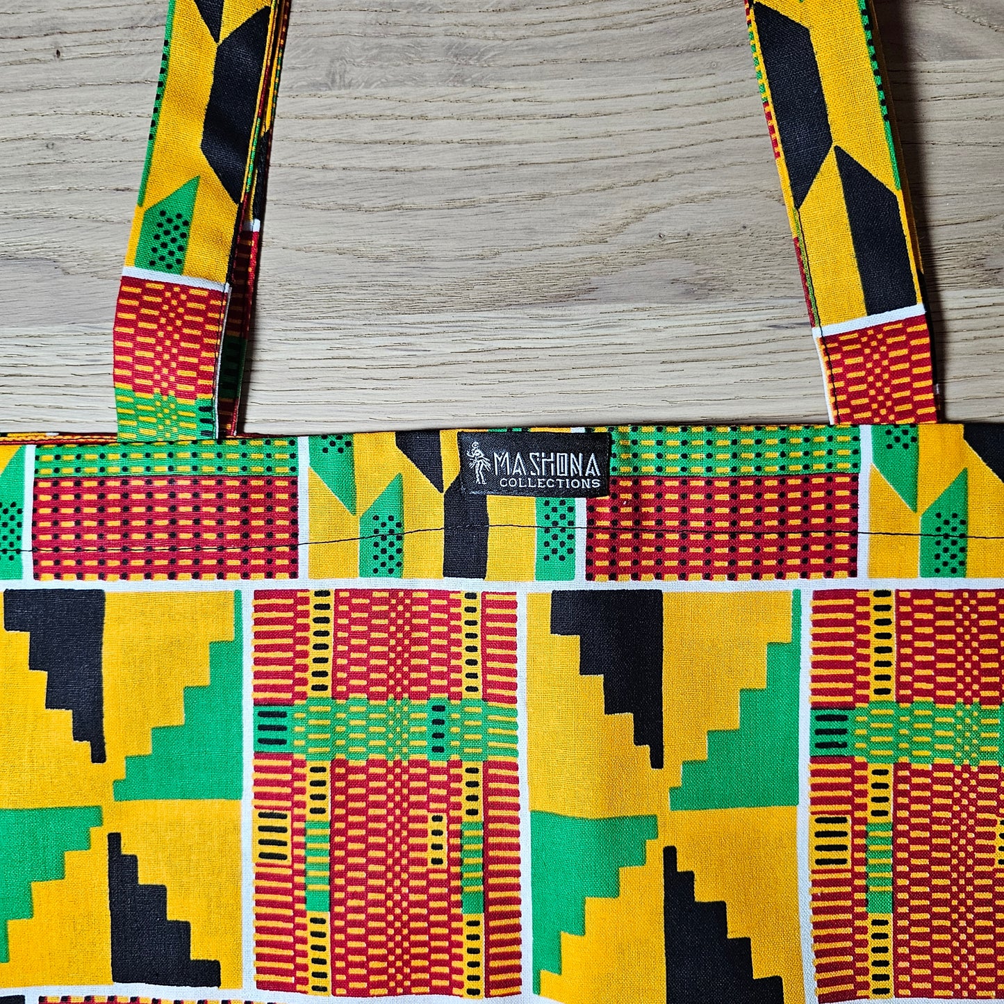 Handmade Tote Bag African Print | Beach Bag | Shopping Bag