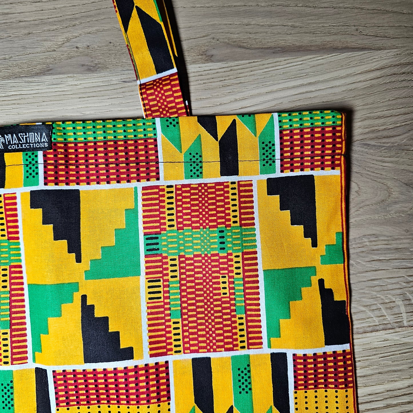 Handmade Tote Bag African Print | Beach Bag | Shopping Bag