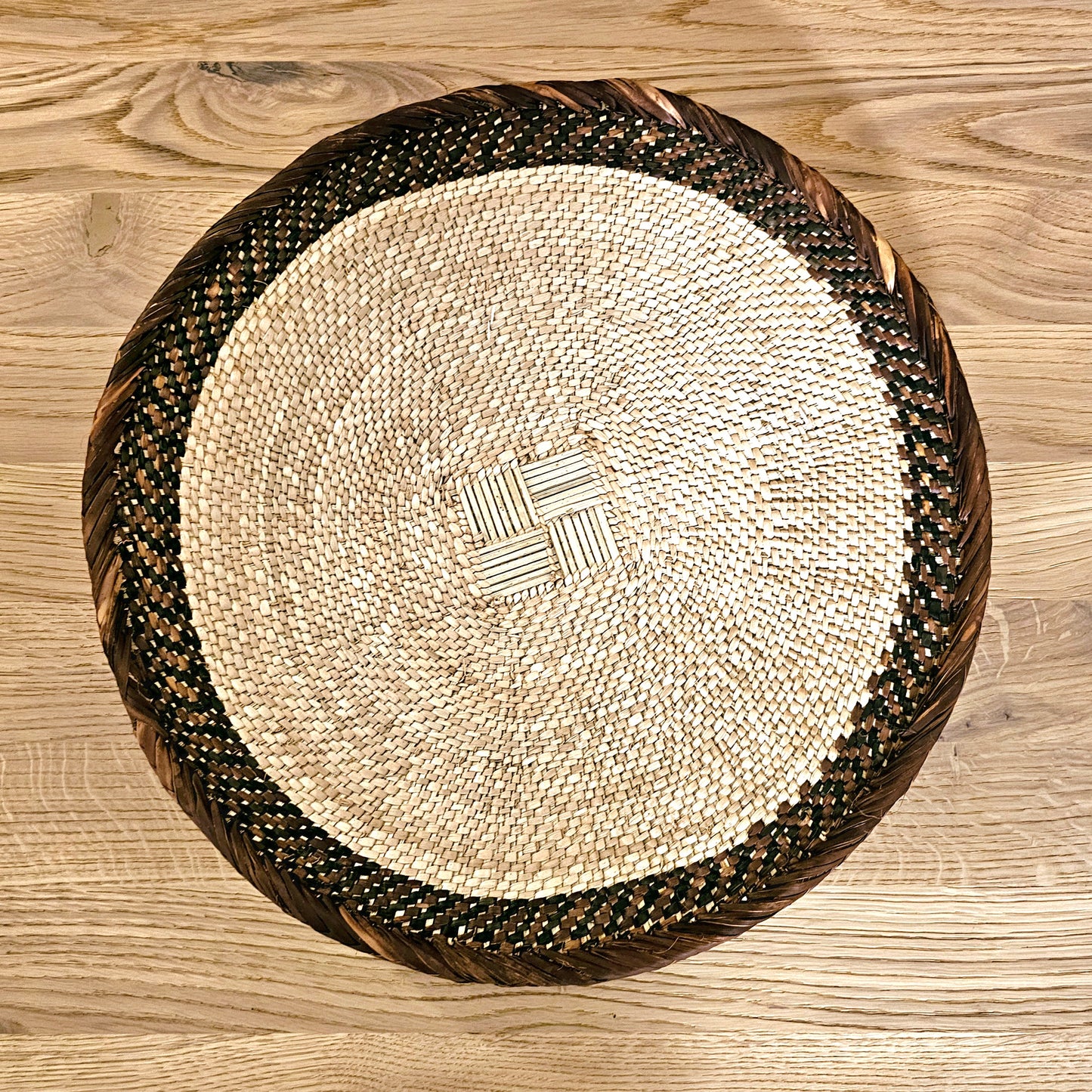 Set of 3 Handmade African Wall Baskets | Zimbabwe Baskets | Boho Wall Decor | 3A
