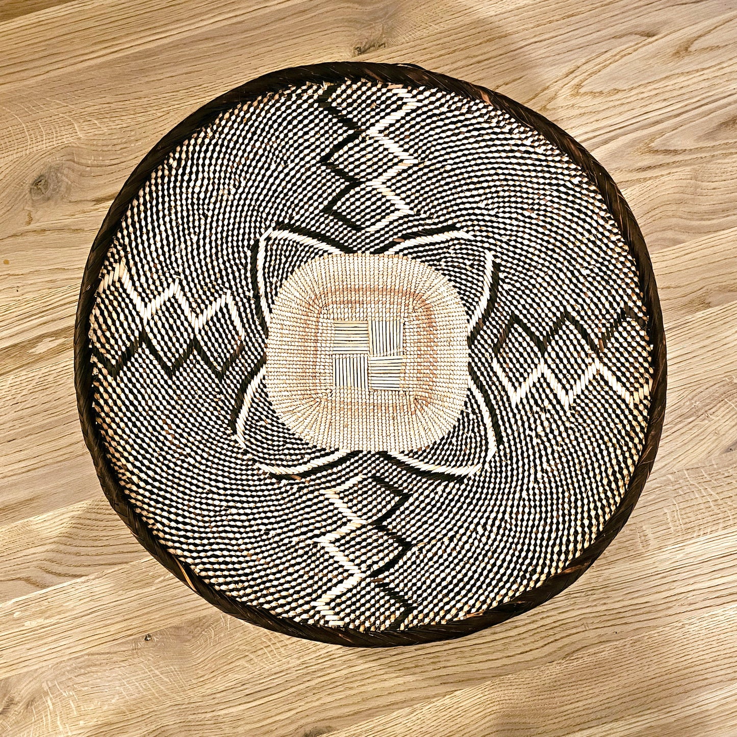 Set of 4 Handmade African Baskets Zimbabwe | Boho Wall Decor | 4B