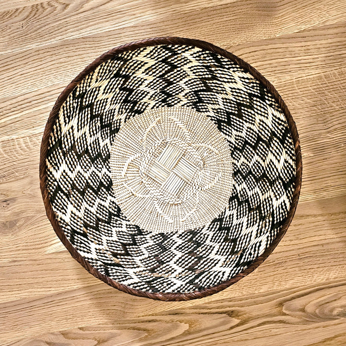 Set of 4 Handmade African Baskets Zimbabwe | Boho Wall Decor | 4B
