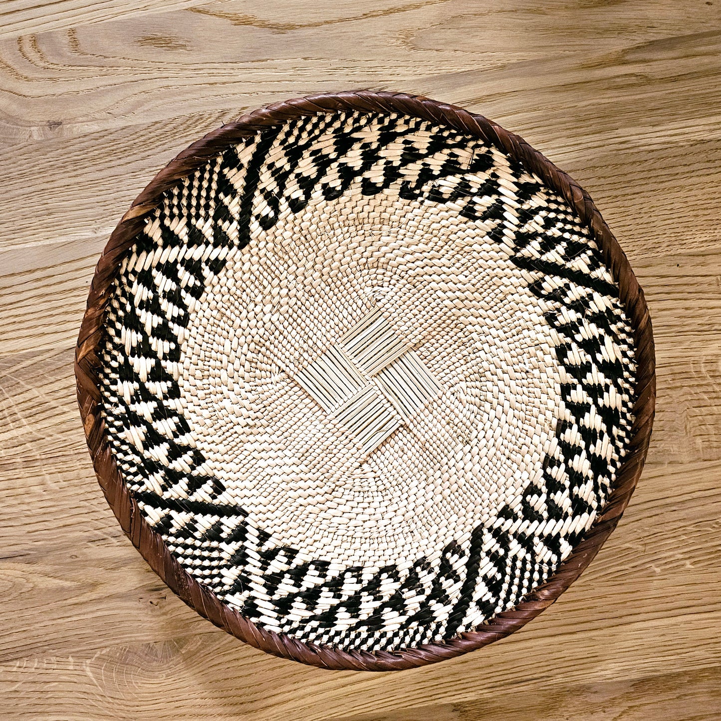 Set of 4 Handmade African Baskets Zimbabwe | Boho Wall Decor | 4B