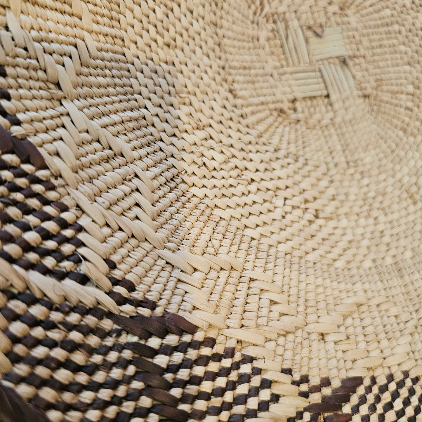 Set of 2 Handmade African Wall Baskets | Zimbabwe Baskets | Boho Wall Decor | 2A