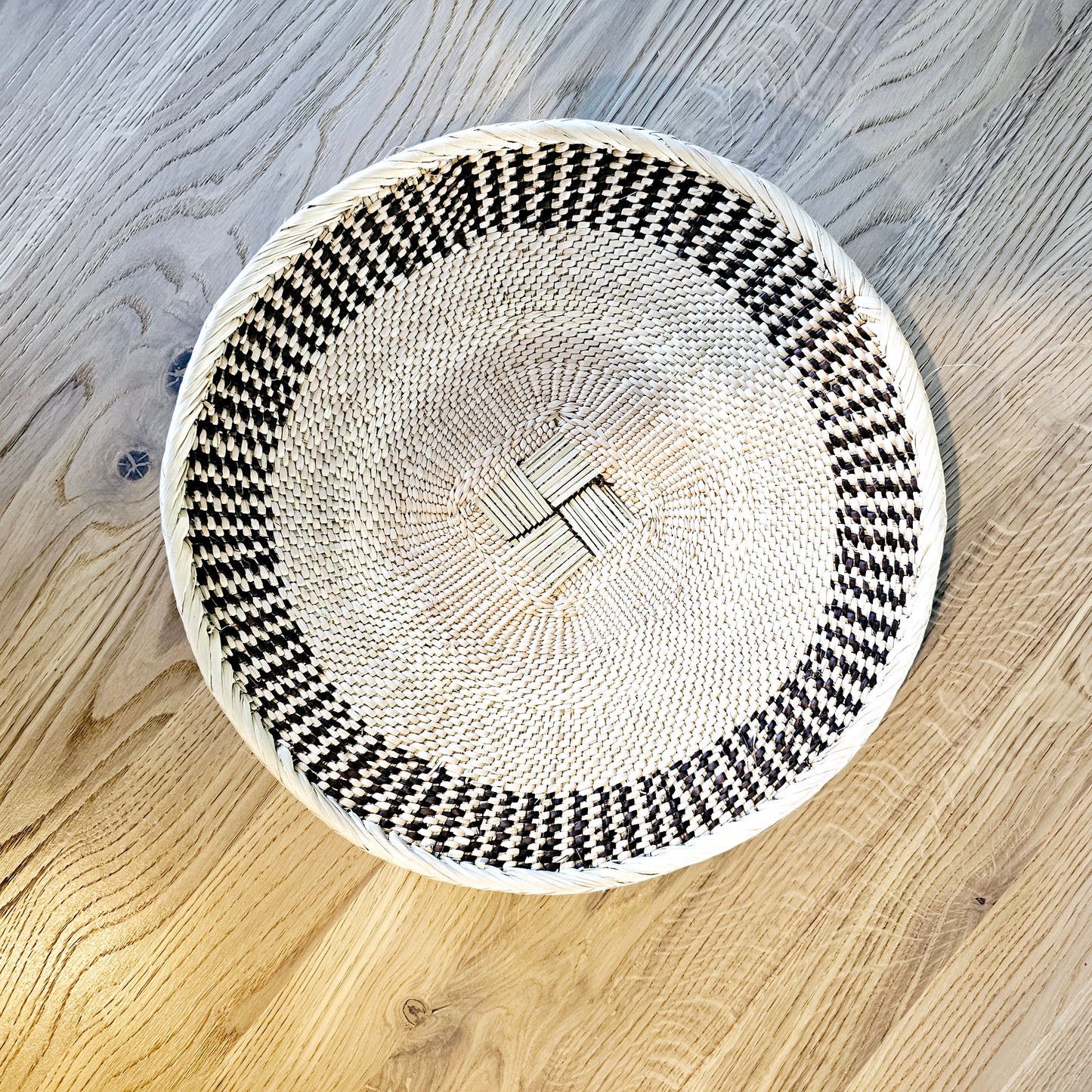 Set of 3 Handmade African Wall Baskets | Zimbabwe Baskets | Boho Wall Decor | 3B