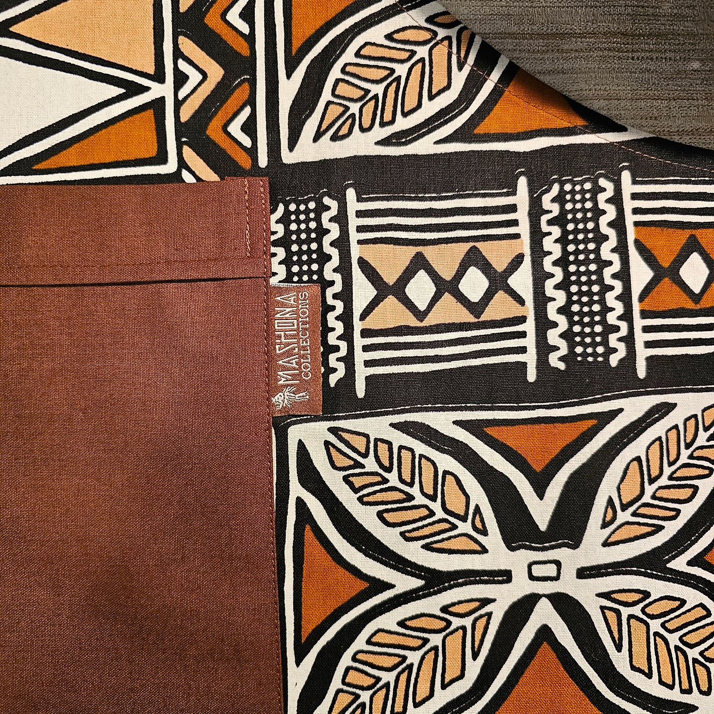 Handmade Apron and Matching Oven Gloves Set | 100% Cotton African Print Fabric