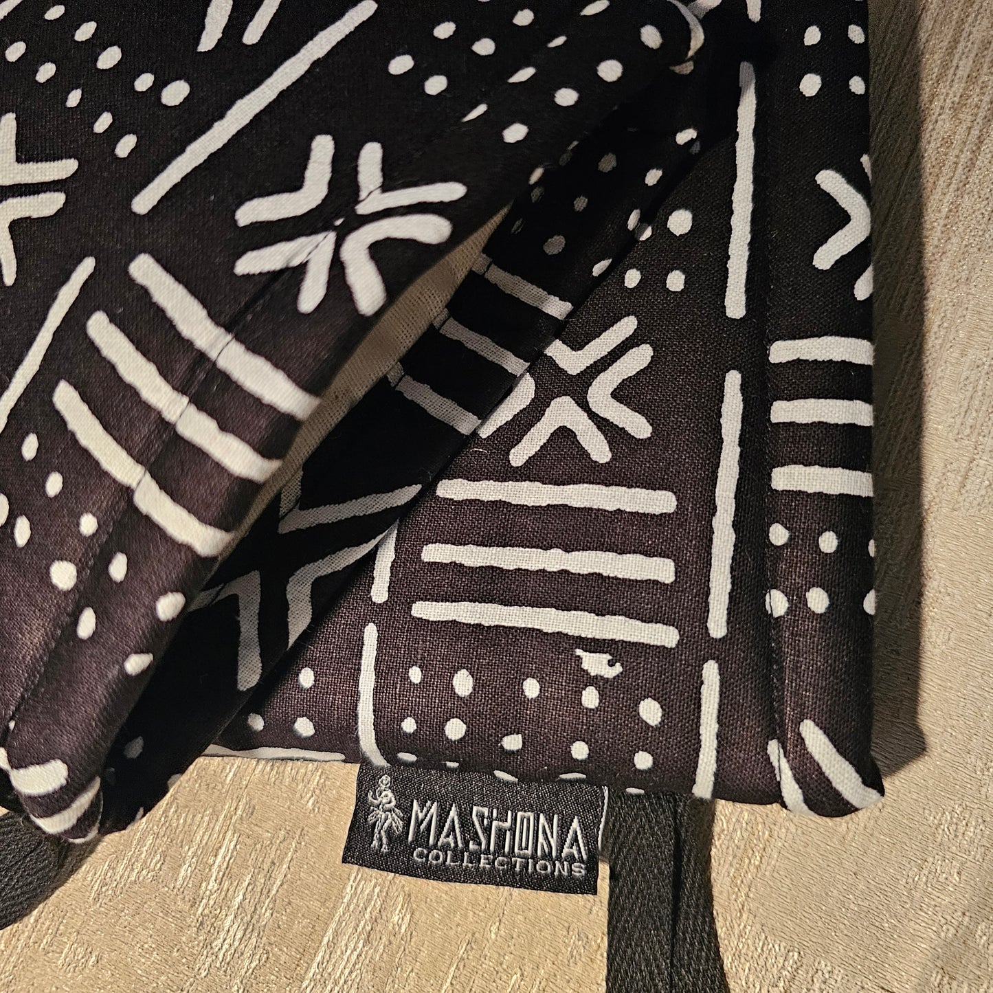Set of 2 Oven Gloves | Handmade "Mudcloth" Bogolan Print Inspired African Print
