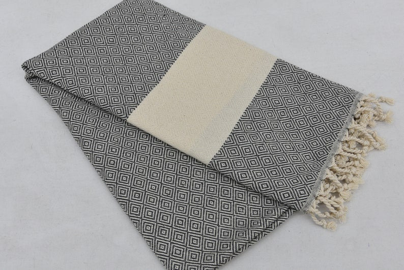 Handwoven Peshmetal Towel 70x40" | Sofa Blanket | Yoga Towel | Wedding Blankets | Baby Blanket | Beach Towel | Scarf made from 100% Turkish Cotton