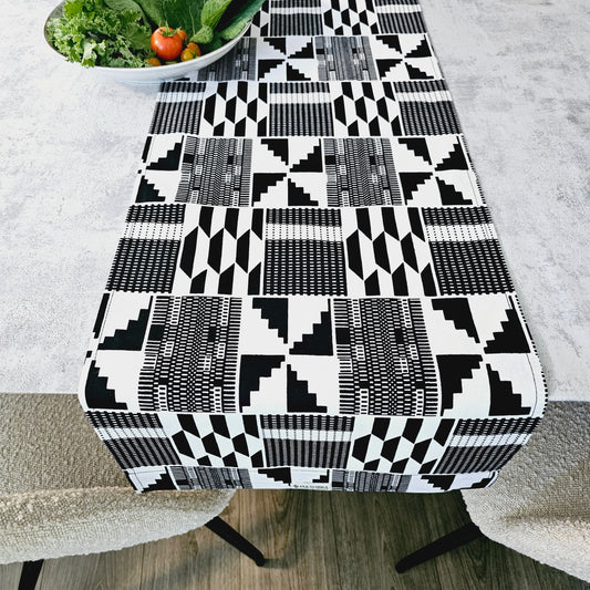Set of 2 Table Runners 160x35cm | 180x35 | 200x35cm | 100% Cotton African Print Fabric