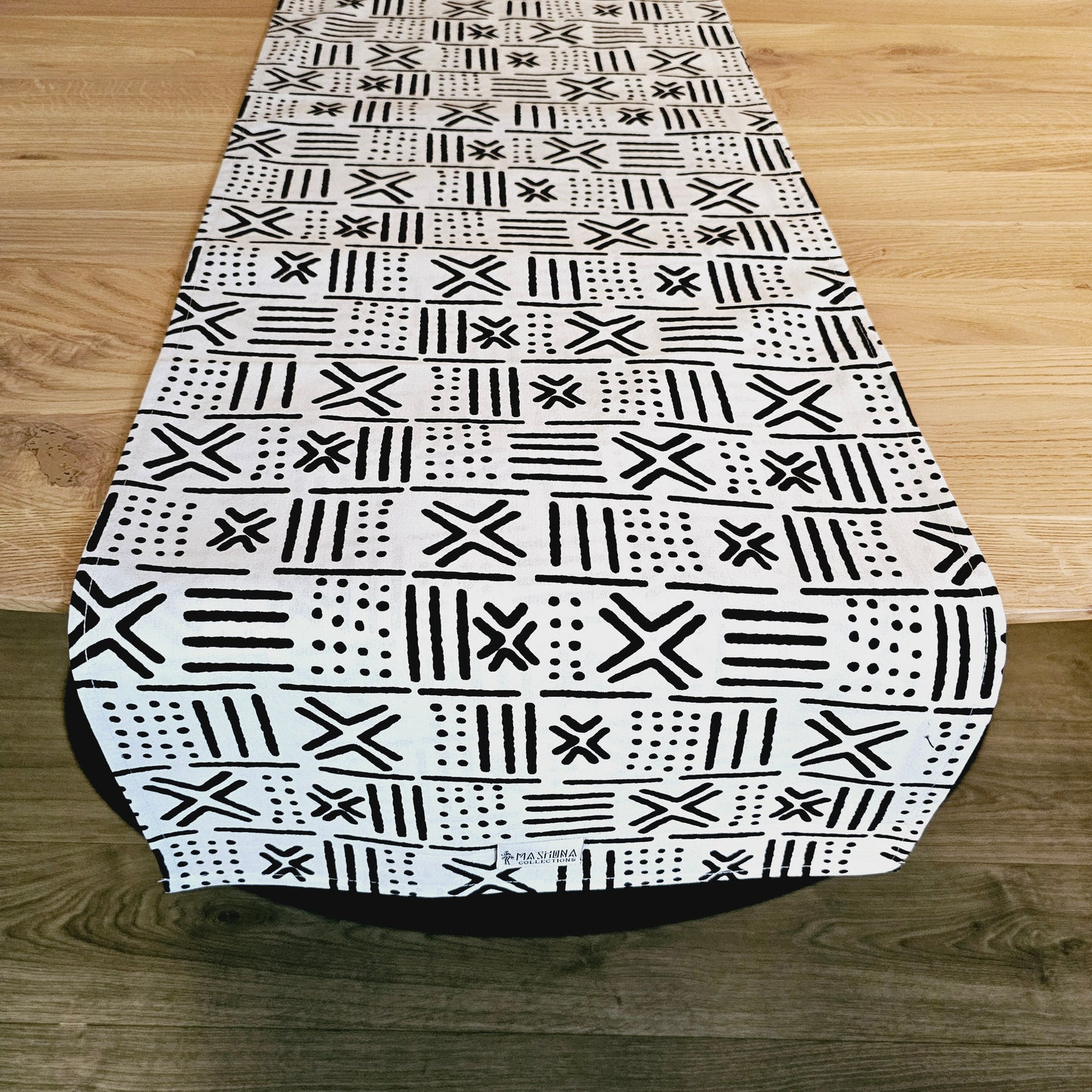 Table Runner and Set of 4 Placemats | 100% Cotton African Print Fabric