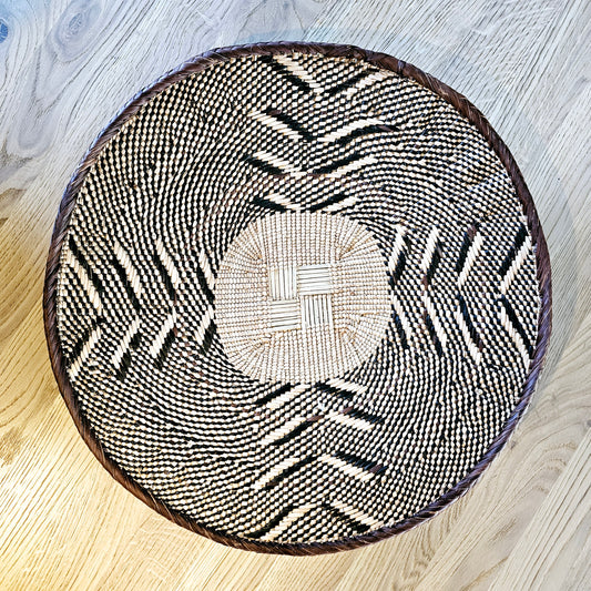 Set of 3 Handmade African Wall Baskets | Zimbabwe Baskets | Boho Wall Decor | 3B
