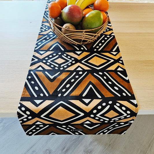 Table Runner 160x35cm | 180x35 | 200x35cm | 100% Cotton African Print Fabric