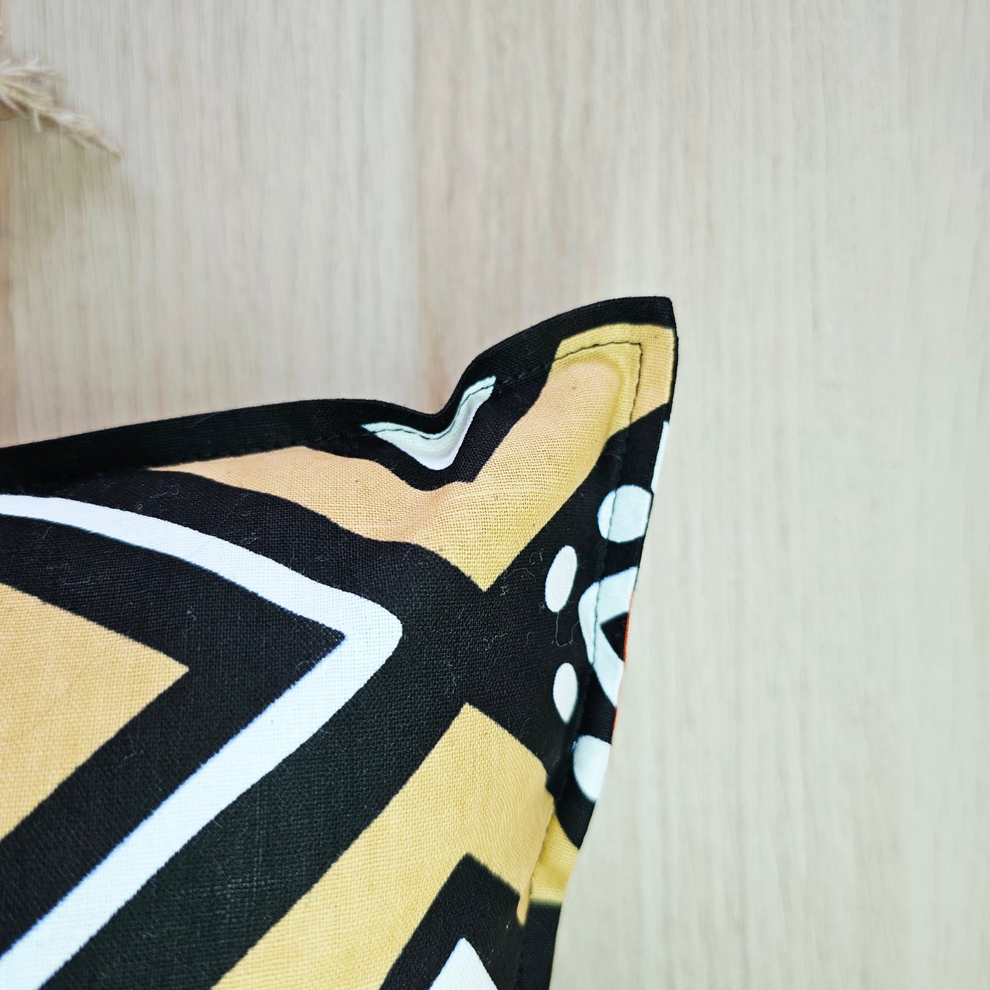 Set of 2 | 4 Cushion Covers |40x40cm | 100% Cotton Wax Ankara Fabric