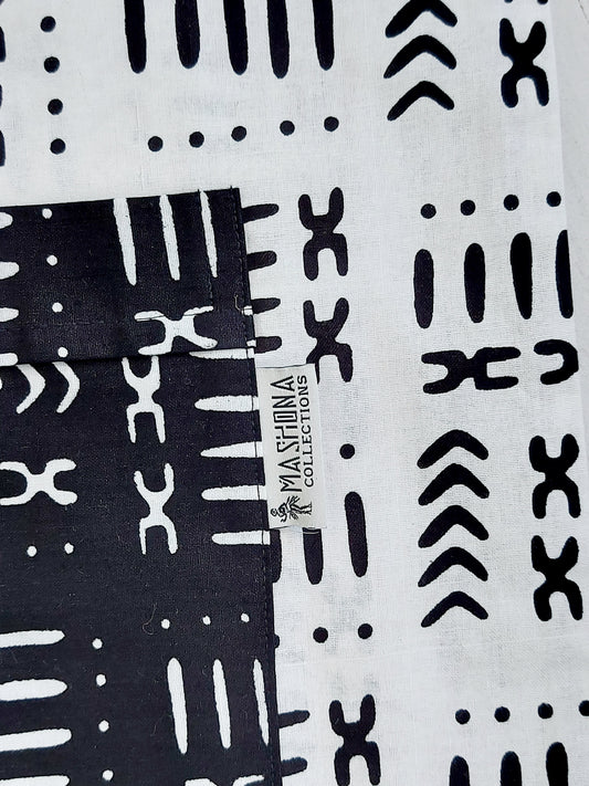 Handmade African Print Tote Bag | Beach Bag | Shopping Bag