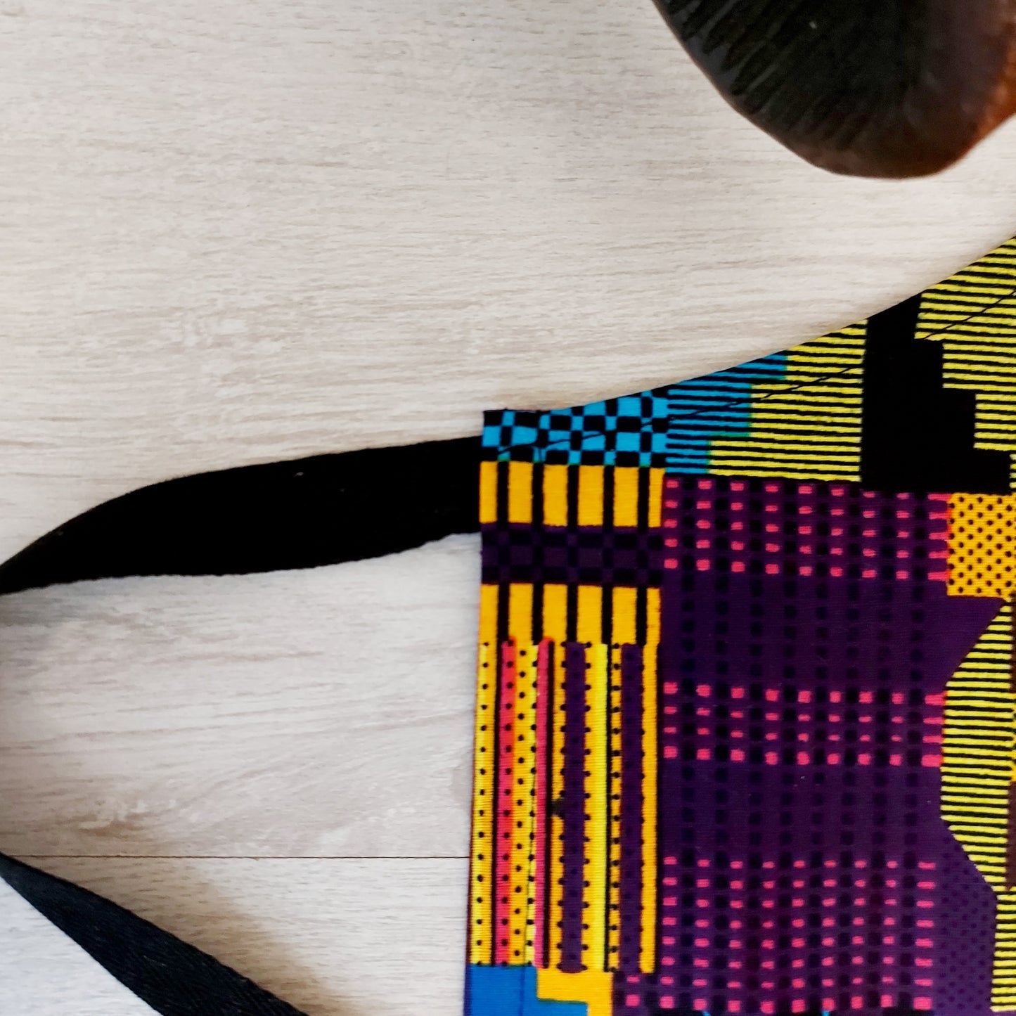 Handmade African Print Apron with Pocket | 100% African Print Fabric
